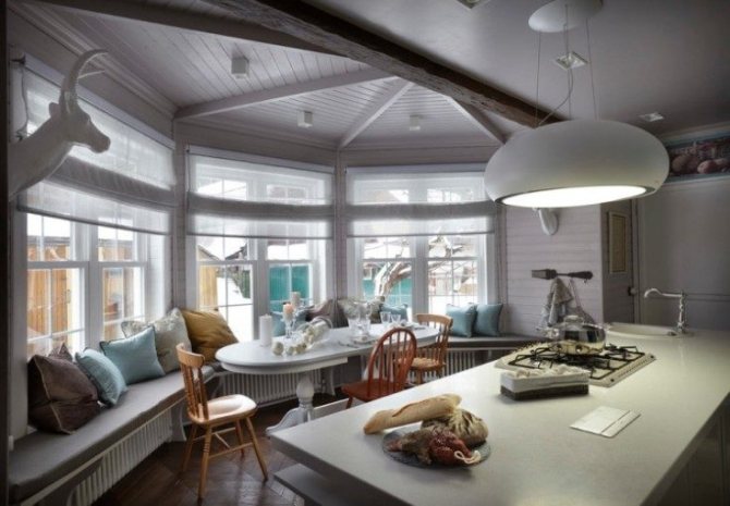 (43 Fotos) Erkerfenster: Sorten und Design