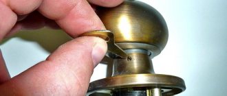 (44 photos) Comment démonter la poignée de porte