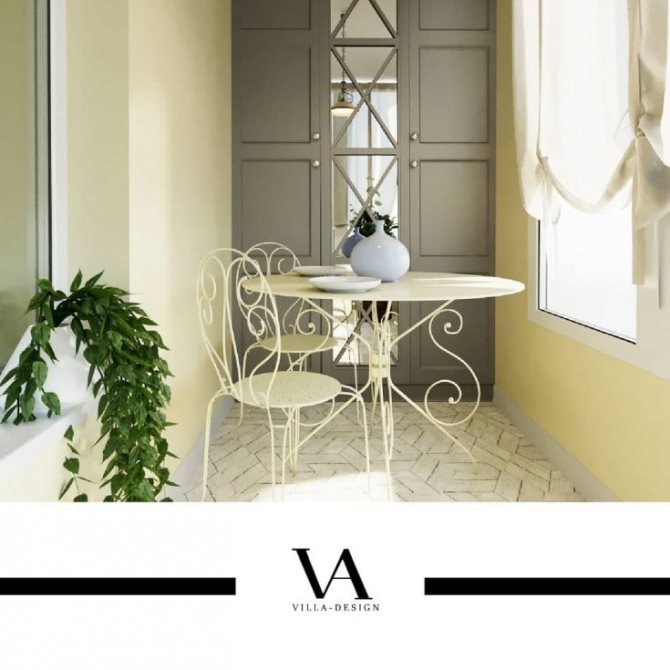(45 Fotos) Balkon im Provence-Stil