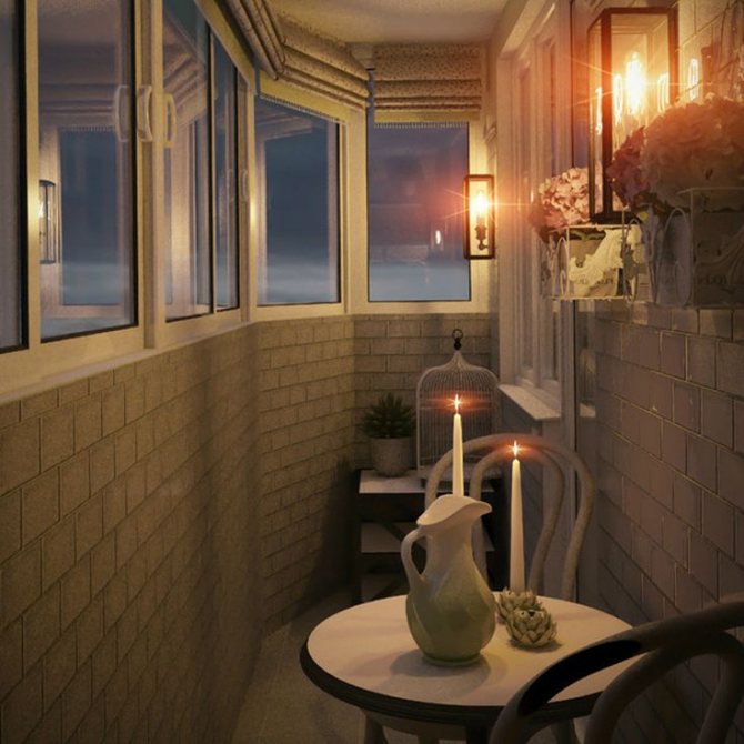 (45 Fotos) Balkon im Provence-Stil