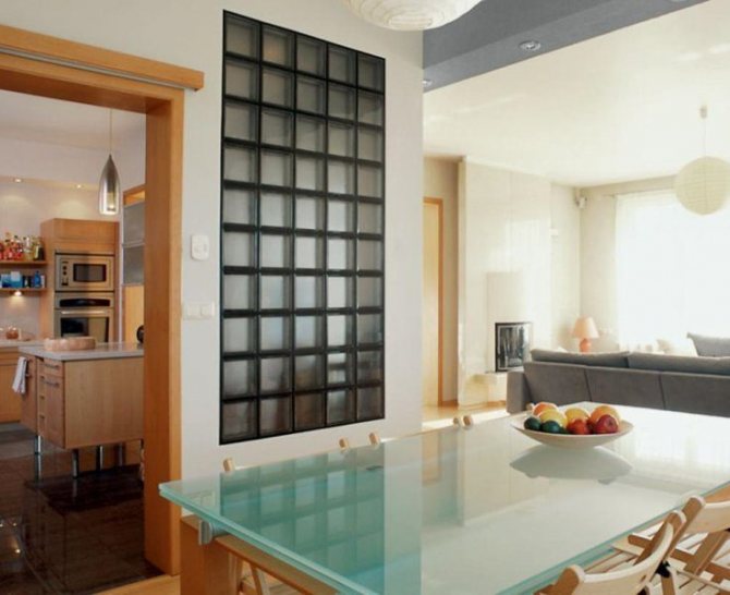 (55 photos) Blocs de verre à l'intérieur de l'appartement photo
