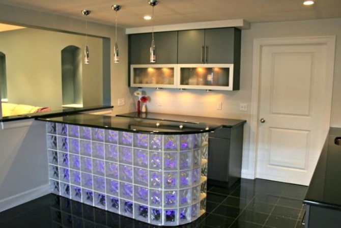 (55 photos) Blocs de verre à l'intérieur de l'appartement photo