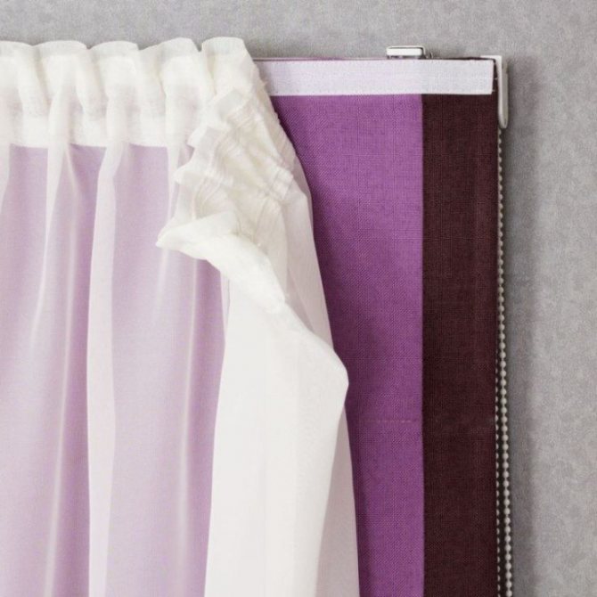 (65 photos) Rideaux Velcro: types et styles 45 photos