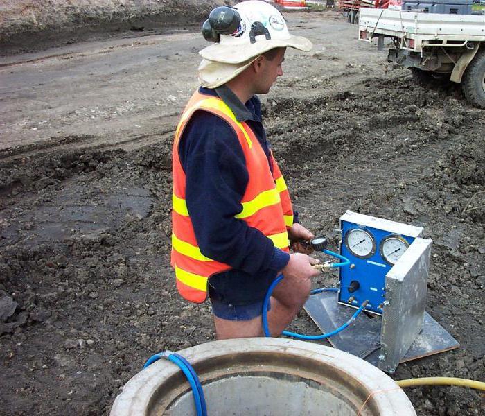 rapport d'essai hydraulique de canalisation