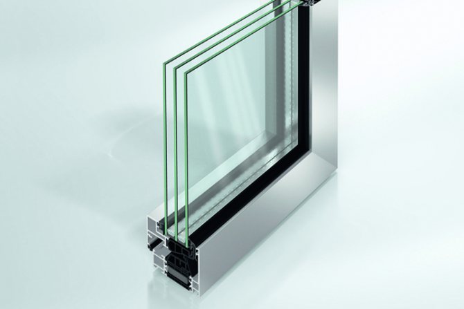 Profilé aluminium Schuco AWS 75