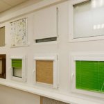 Assortiment de stores enrouleurs en tissu