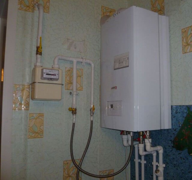 bir apartman dairesinde özerk ısıtma