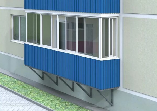 Uma varanda é uma plataforma que se projeta do plano da fachada da casa