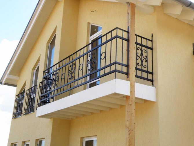 Balkon auf dem Land