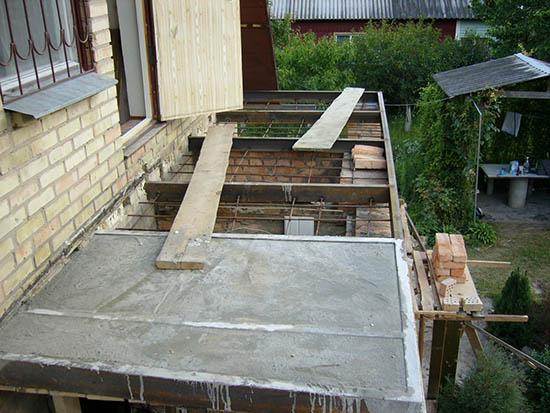 Betonbalkon