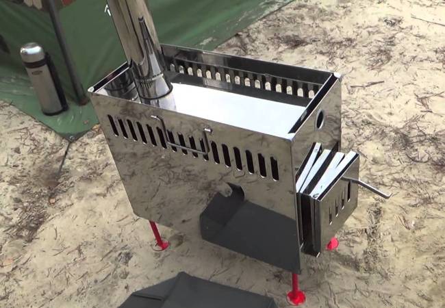 Grand réchaud de camping