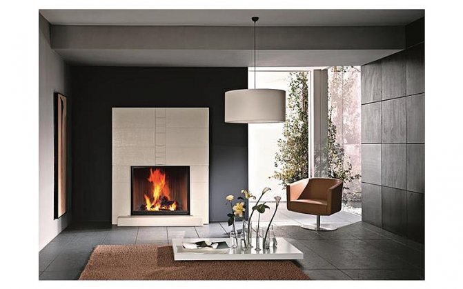 Grande chambre de combustion murale