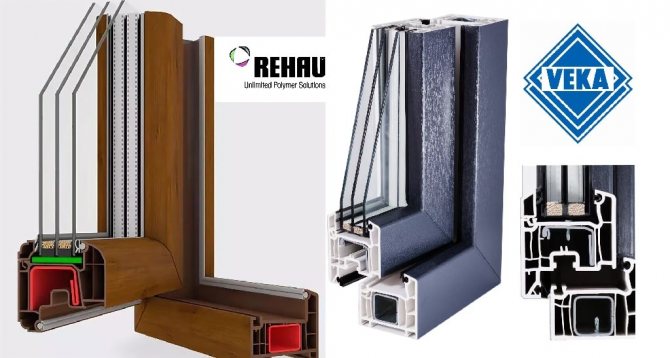 Como Veka difere de Rehau