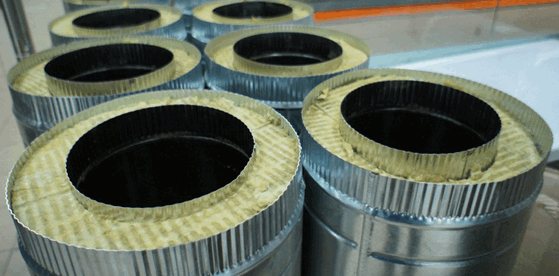 So isolieren Sie ein Asbestkaminrohr, Ziegel, Metallkanäle