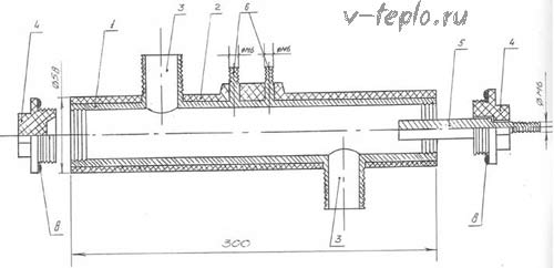 dessin de chaudière à ions
