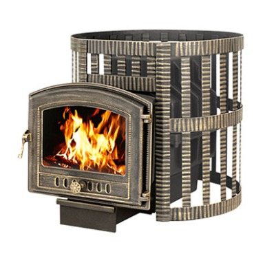 poêle de sauna en fonte