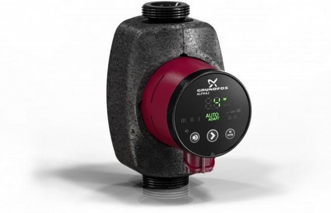 sirkülasyon pompası grundfos ups 25 40 180mm