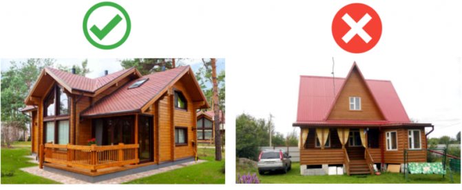 Fenêtres colorées ou blanches dans un chalet