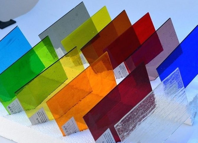 Verre coloré dans les fenêtres à double vitrage