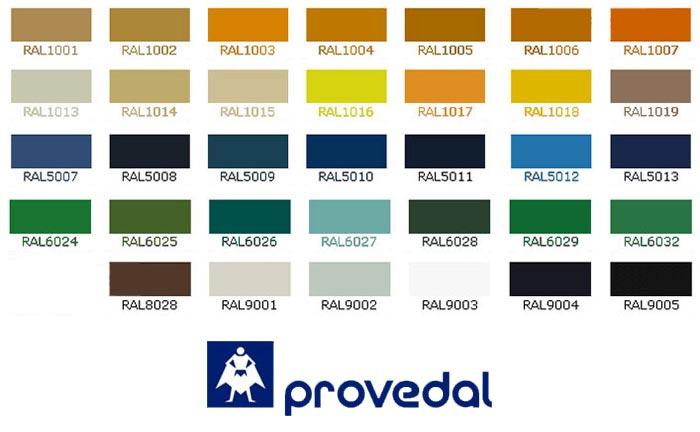 Palette de couleurs
