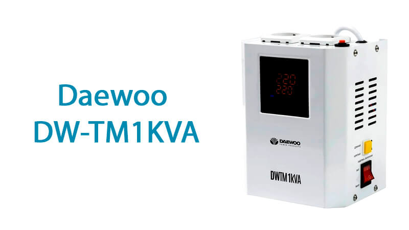 Daewoo DW-TM1KVA - Stabilisateur coréen