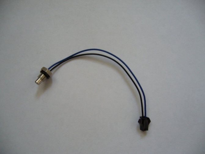 Sensor de proteção de temperatura da coluna