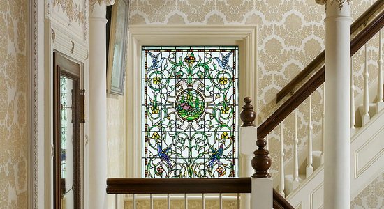 Fensterglasdekor