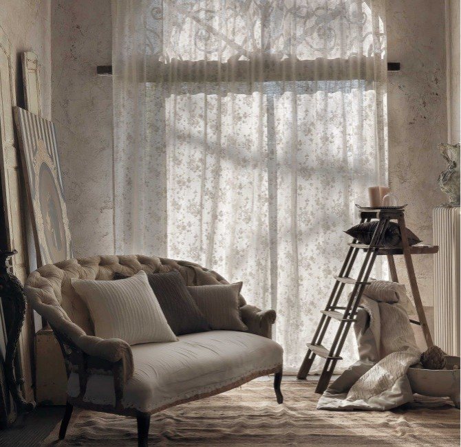 Décor de fenêtre complexe