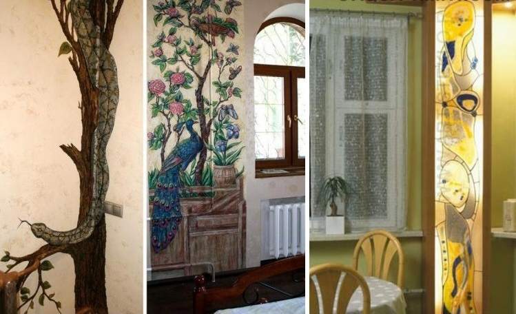 décor de tuyaux de chauffage dans l'appartement