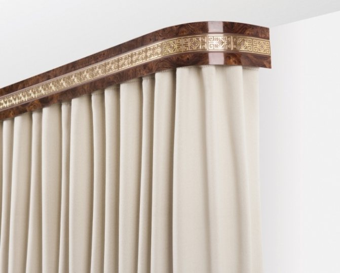 trilho de teto decorativo de plástico com baguete