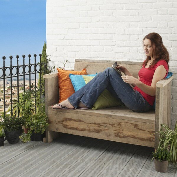 Banc en bois