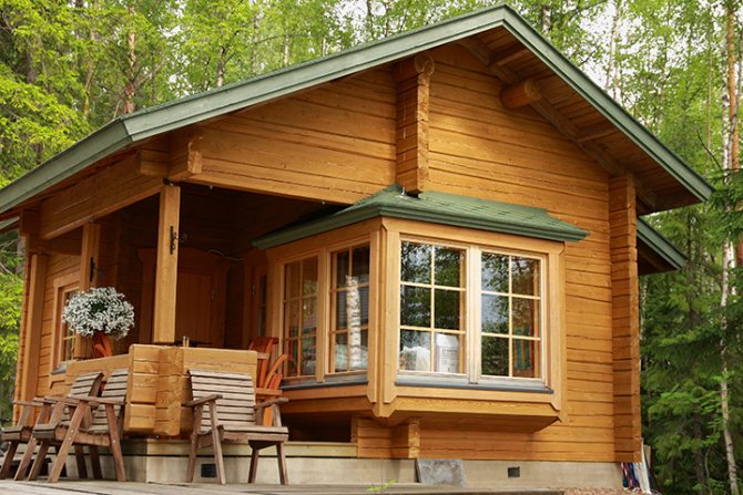 Panzerfenster aus Holz