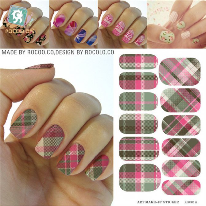Conception d'ongles thermofoil