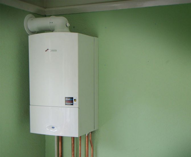Pour installer une chaudière à gaz, une hotte aspirante est nécessaire.