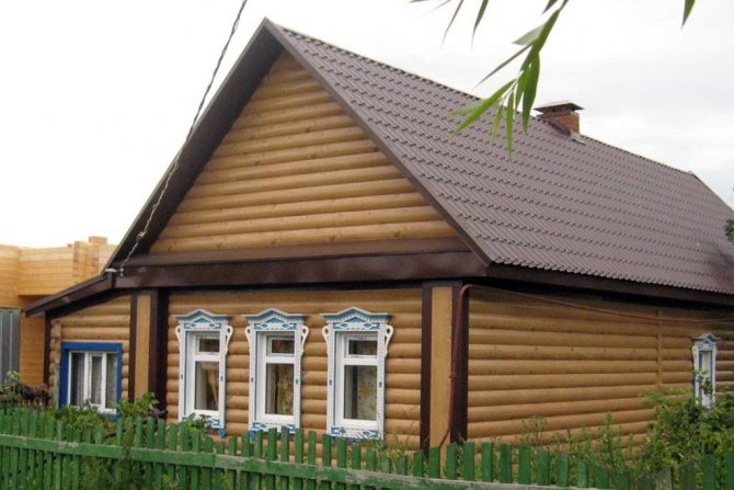 Maison isolée pour parement
