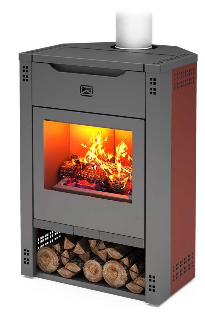 Holzkamin Quadrille