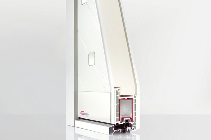 PVC-Türprofil Rehau