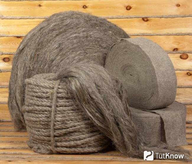 Isolation en jute