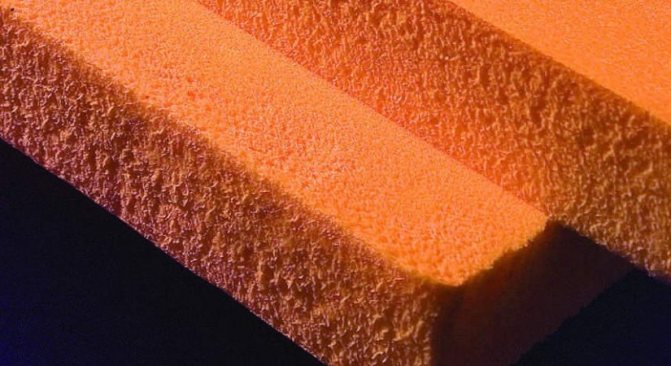Mousse de polystyrène extrudé se bouchent