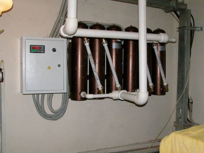chaudière électrique pour chauffer une maison privée 120 m2