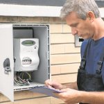 Compteur électrique électronique pour mesurer la consommation d'énergie