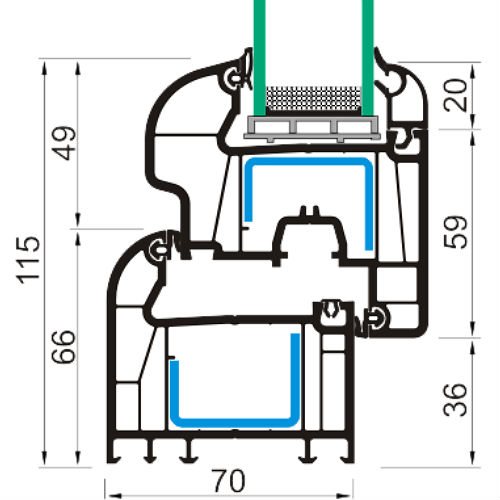 Profils Enwin Rus ENWIN 70/5 MAXIMUS.