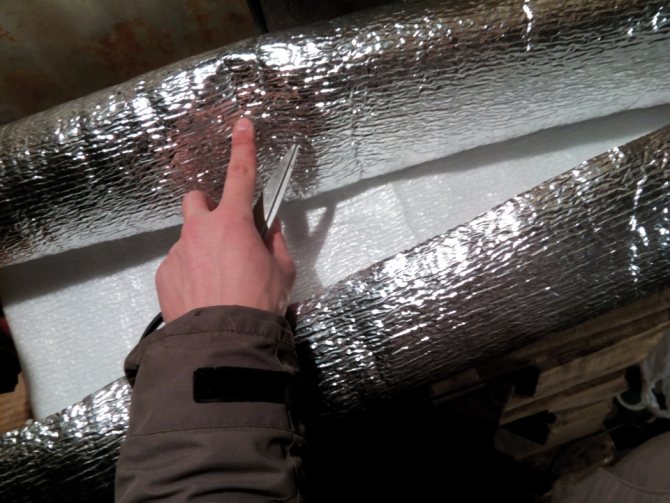 isolation en feuille pour le plafond photo 3