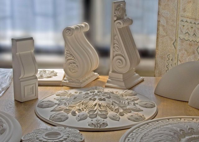 moldes para lareiras de gesso
