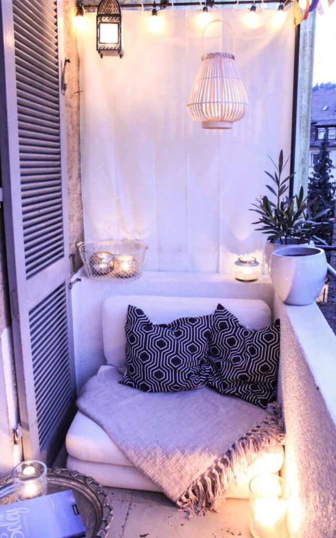 Photo numéro 17: Création d'un coin salon sur le balcon: 10 idées de détente