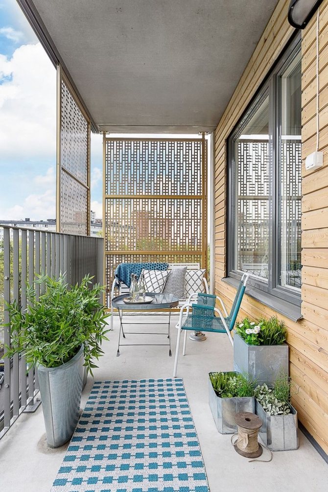 Photo numéro 2: Création d'un espace détente sur le balcon: 10 idées de détente