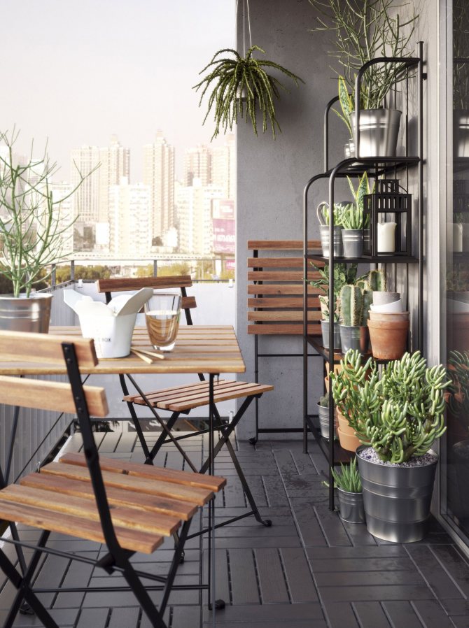 Photo numéro 3: Création d'un espace détente sur le balcon: 10 idées de détente