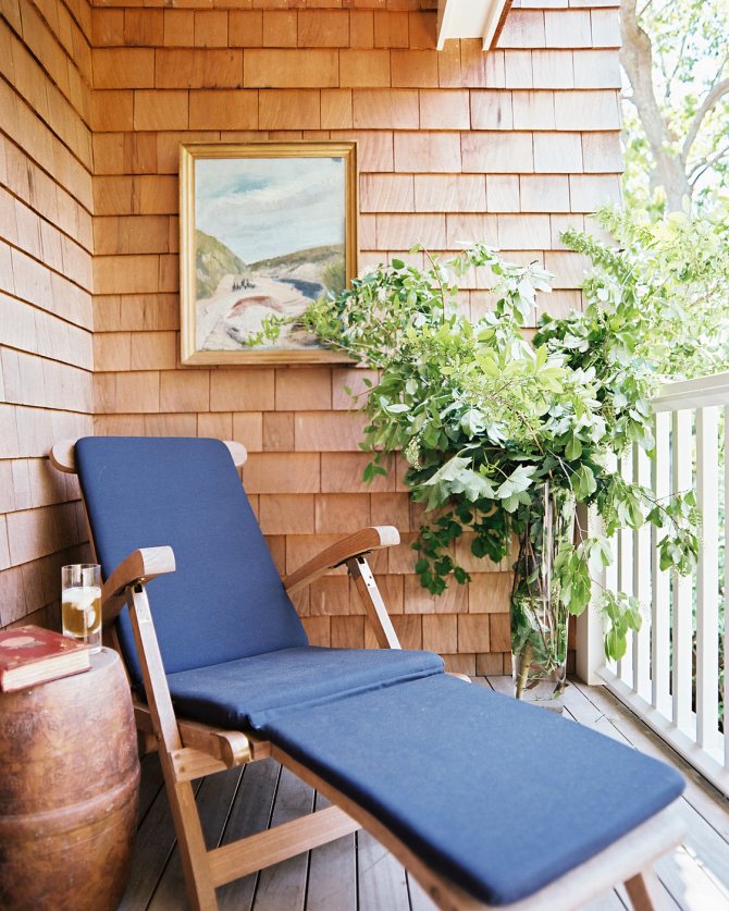 Photo numéro 7: Création d'un coin salon sur le balcon: 10 idées de détente