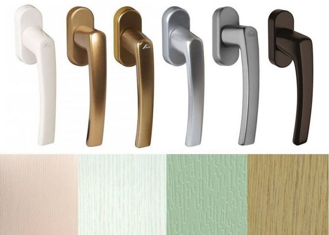Photo : la poignée classique Roto Line * est assortie aux fenêtres aux couleurs délicates