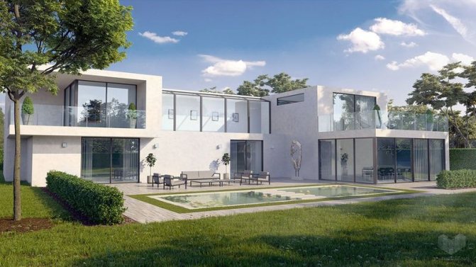 Photo: le verre multifonctionnel est demandé dans la construction de logements privés